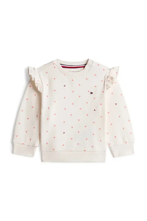 Tommy Hilfiger Tommy Hilfiger dukserica za bebe s pamukom