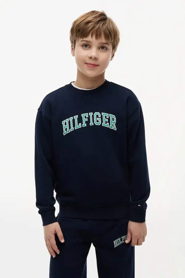 Tommy Hilfiger Tommy Hilfiger dukserica za djecu od pamuka