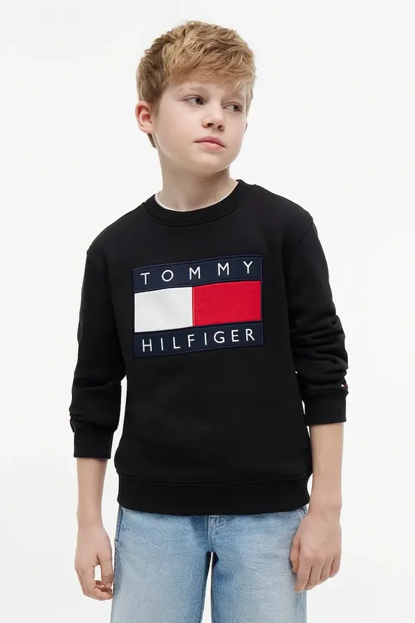 Tommy Hilfiger Tommy Hilfiger dukserica za djecu od pamuka
