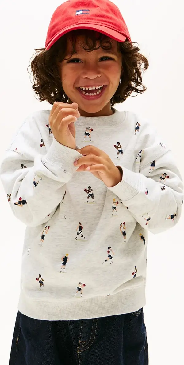 Tommy Hilfiger Tommy Hilfiger dukserica za djecu od pamuka