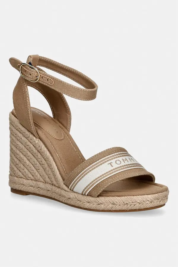 Tommy Hilfiger Tommy Hilfiger espadrile s klinastom potpeticom za žene HIGH WEDGE ESPAD WEBBING