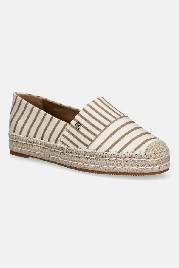 Tommy Hilfiger Tommy Hilfiger espadrile za žene TH PLATFORM ESPADRILLE STRIPES