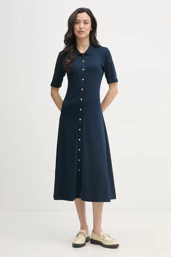 Tommy Hilfiger Tommy Hilfiger haljina od pamuka