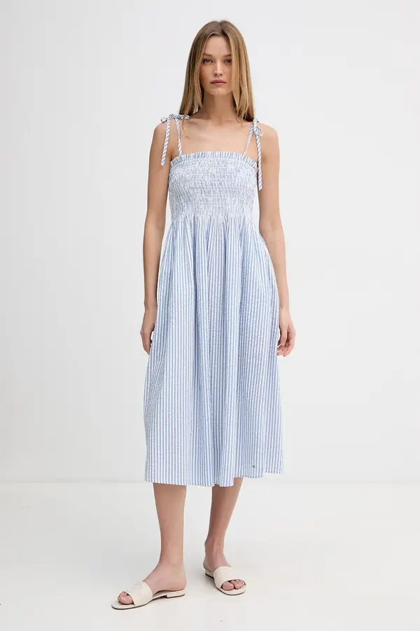 Tommy Hilfiger Tommy Hilfiger haljina od pamuka SUMMER