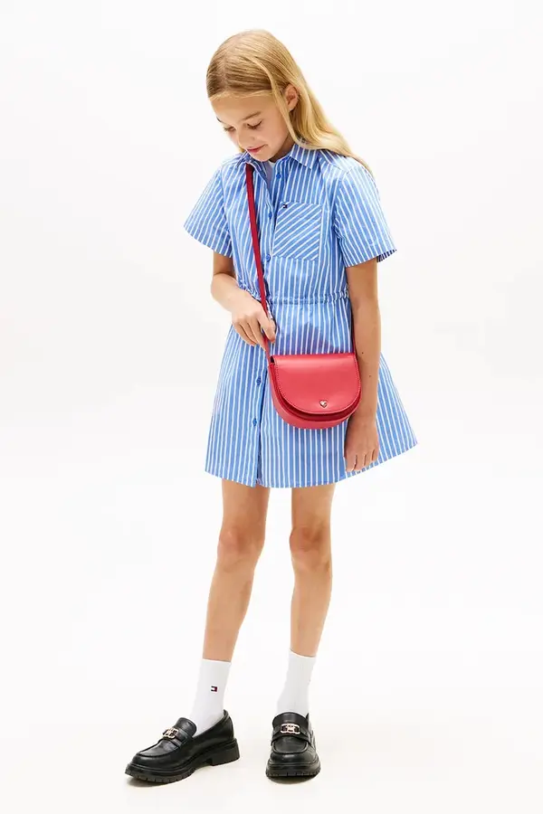 Tommy Hilfiger Tommy Hilfiger haljina u stilu košulje od pamuka