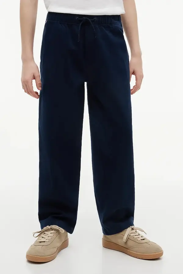 Tommy Hilfiger Tommy Hilfiger hlače baggy za djecu BAGGY
