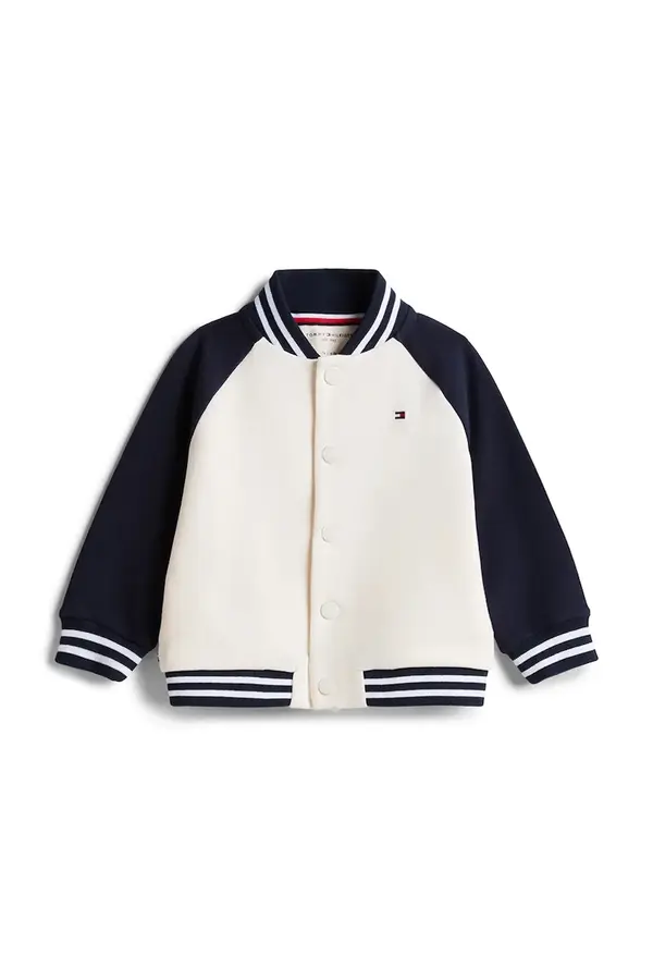 Tommy Hilfiger Tommy Hilfiger Jakna varsity za bebe s pamukom