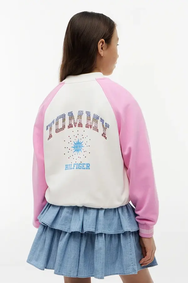 Tommy Hilfiger Tommy Hilfiger jakna varsity za djecu