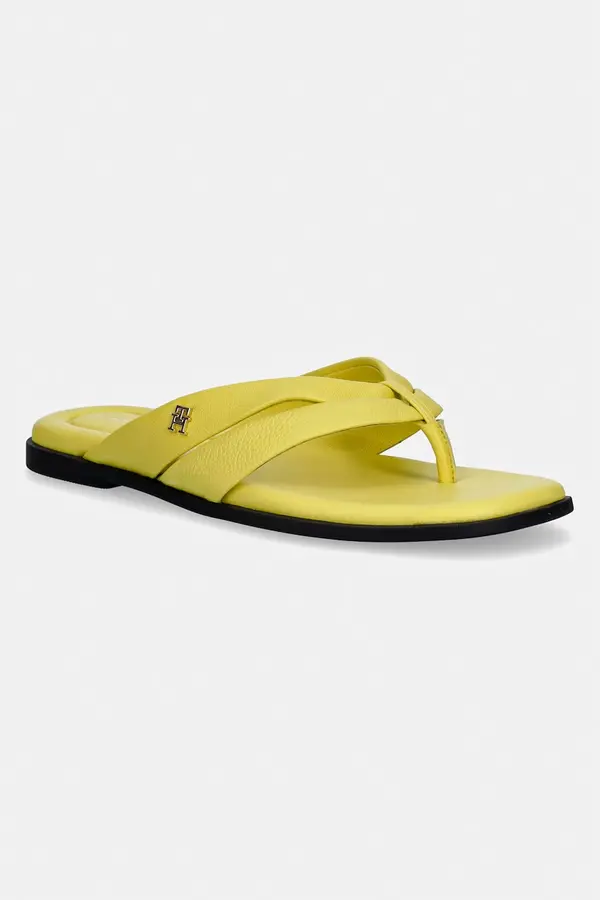 Tommy Hilfiger Tommy Hilfiger japanke za žene kožne ELEVATED TOE POST LTH SANDAL