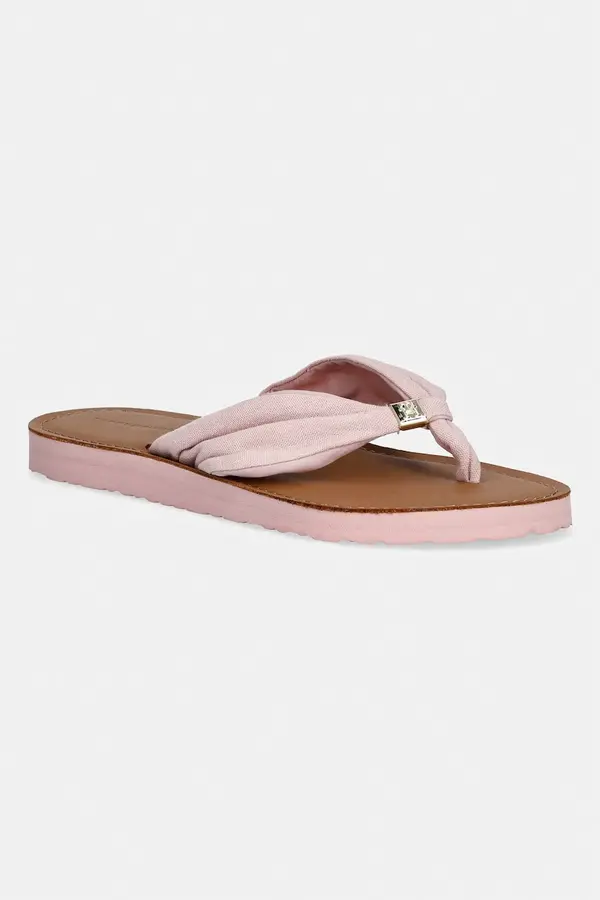 Tommy Hilfiger Tommy Hilfiger japanke za žene TH LTR FOOTBED SUMMER SANDAL