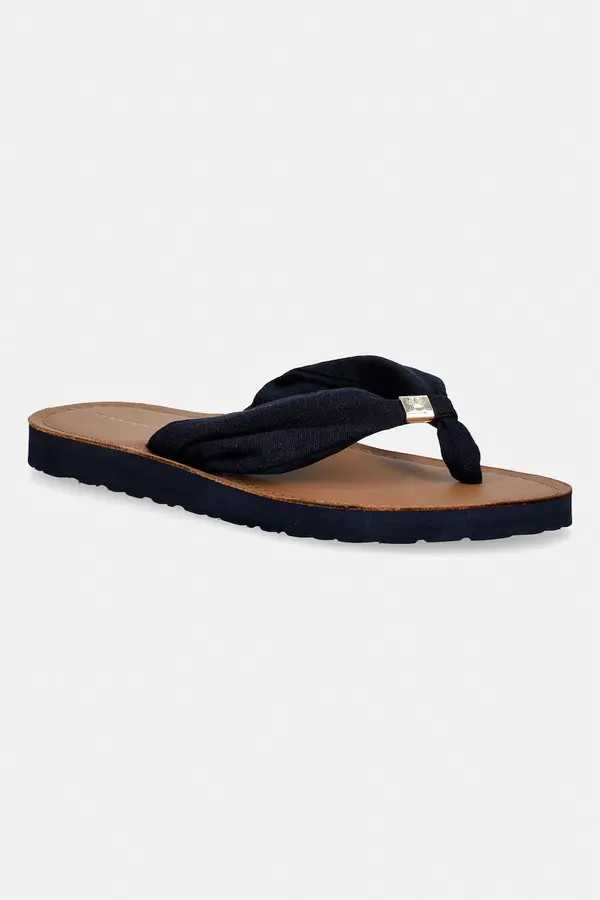 Tommy Hilfiger Tommy Hilfiger japanke za žene TH LTR FOOTBED SUMMER SANDAL