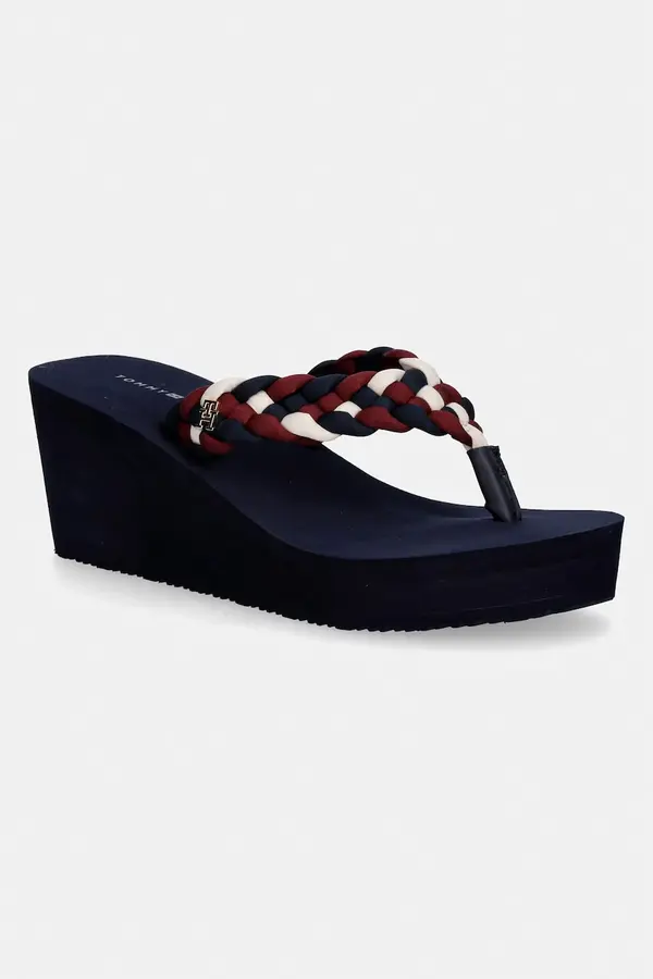 Tommy Hilfiger Tommy Hilfiger japanke za žene TH WEDGE BRAIDED SUMMER