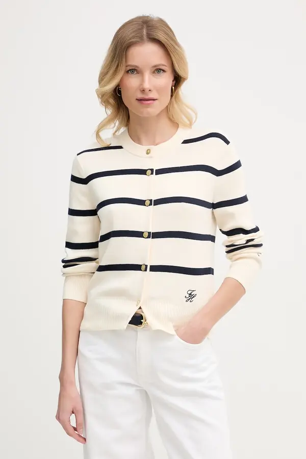 Tommy Hilfiger Tommy Hilfiger kardigan za žene od pamuka