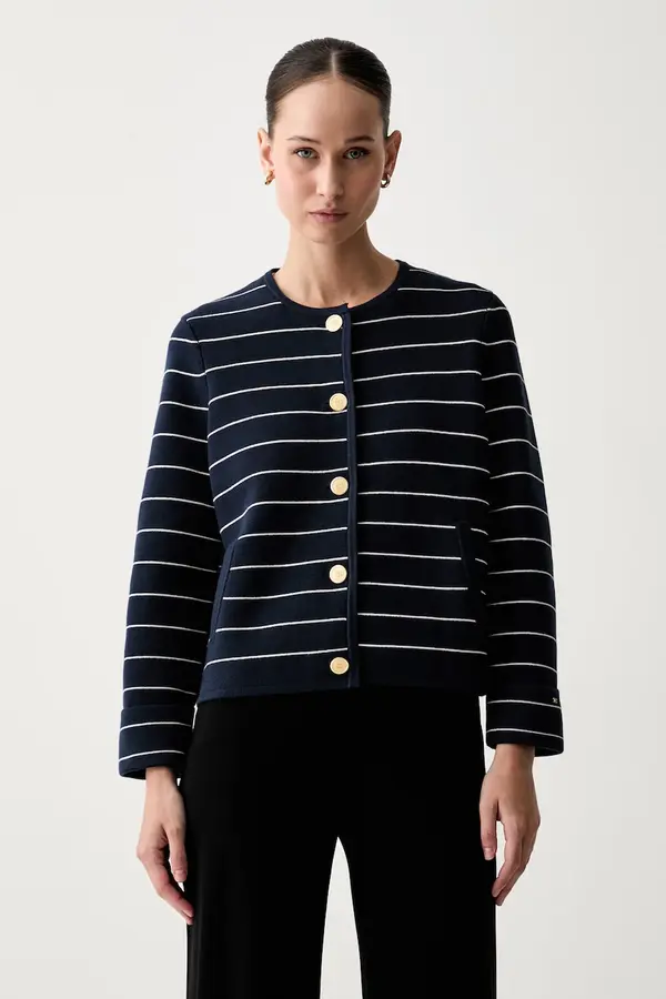 Tommy Hilfiger Tommy Hilfiger kardigan za žene od pamuka