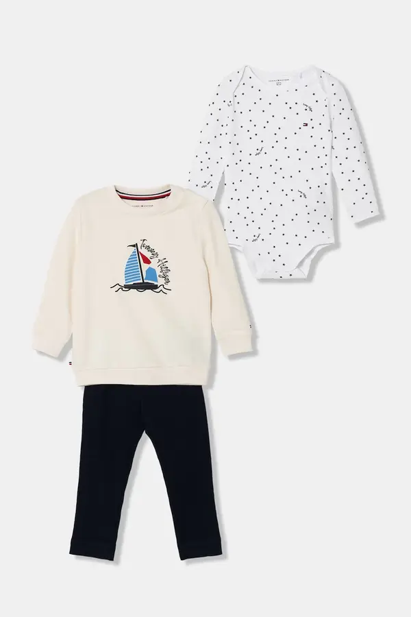 Tommy Hilfiger Tommy Hilfiger komplet za bebe s pamukom