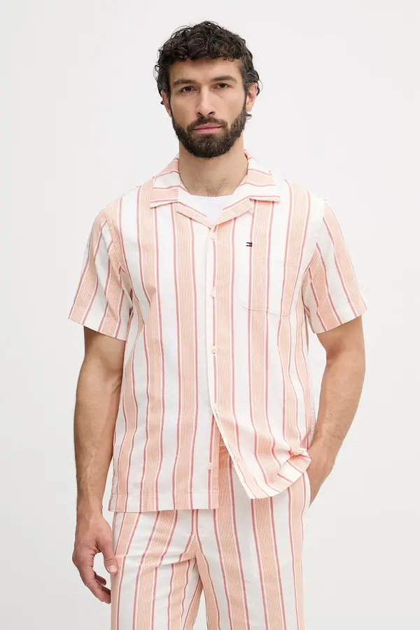 Tommy Hilfiger Tommy Hilfiger košulja muška od pamuka SUMMER