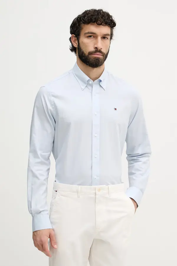 Tommy Hilfiger Tommy Hilfiger košulja za muškarce od pamuka
