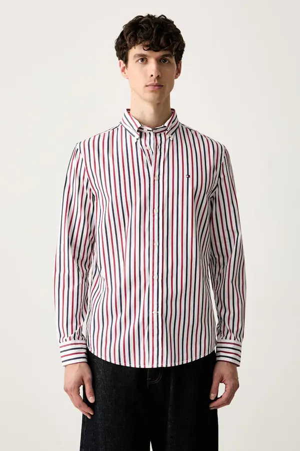Tommy Hilfiger Tommy Hilfiger košulja za muškarce od pamuka