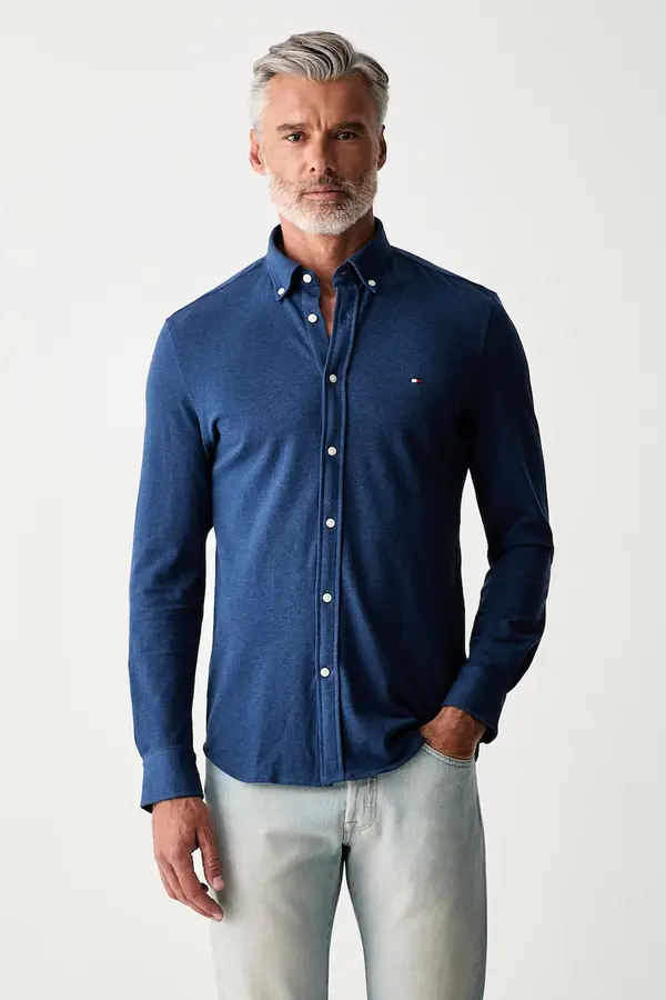 Tommy Hilfiger Tommy Hilfiger košulja za muškarce od pamuka
