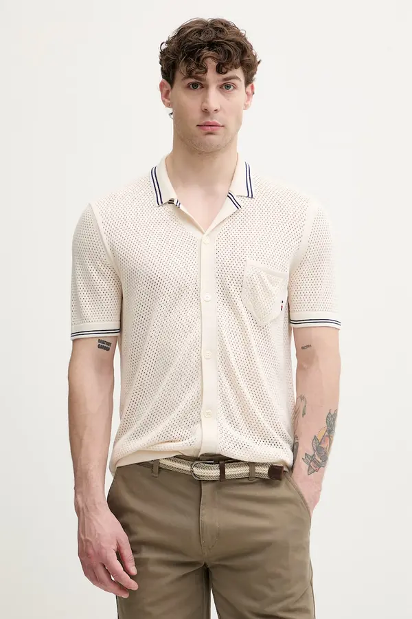 Tommy Hilfiger Tommy Hilfiger košulja za muškarce od viskoze SUMMER