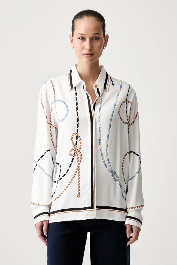 Tommy Hilfiger Tommy Hilfiger košulja za žene s viskozom