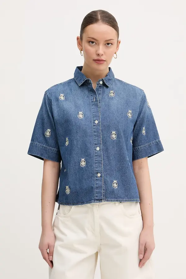 Tommy Hilfiger Tommy Hilfiger košulja za žene traper
