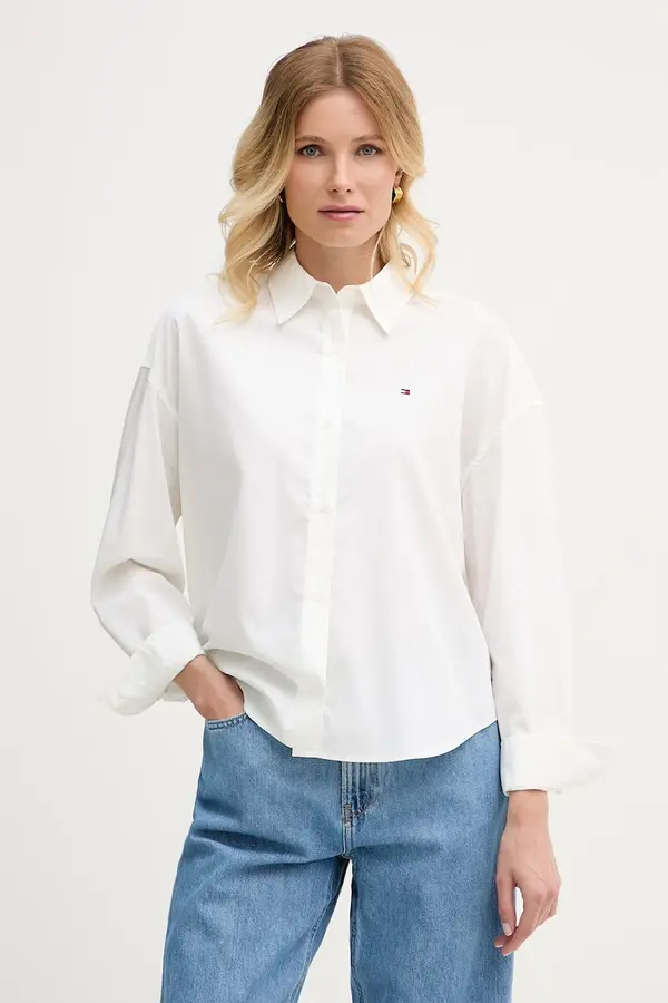Tommy Hilfiger Tommy Hilfiger Košulja ženska pamukna