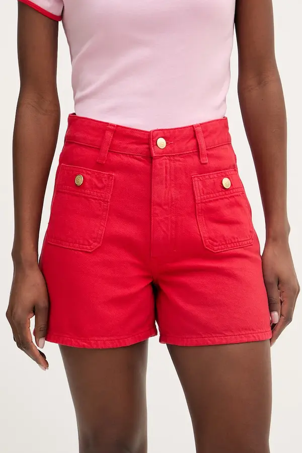 Tommy Hilfiger Tommy Hilfiger kratke hlače za žene od trapera