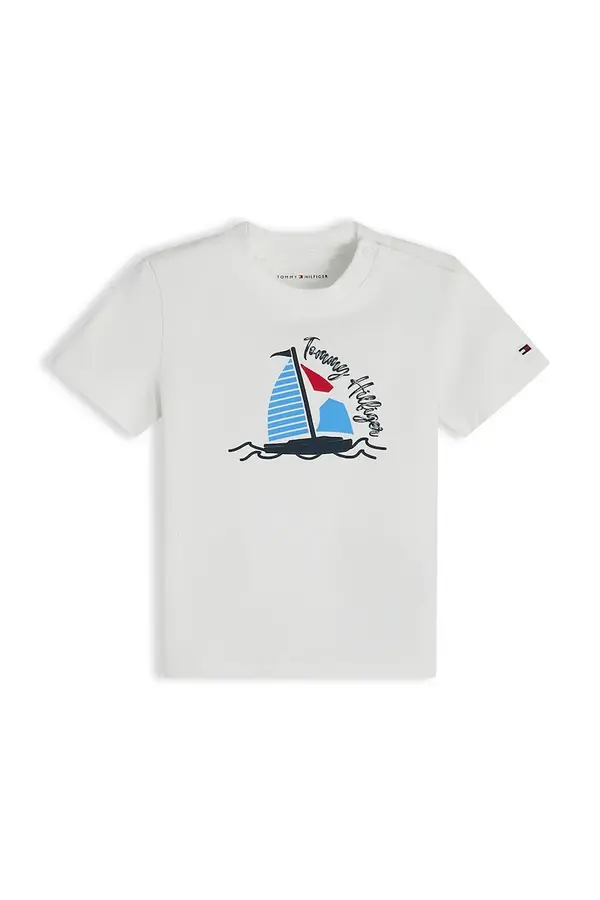 Tommy Hilfiger Tommy Hilfiger majica za bebe s pamukom