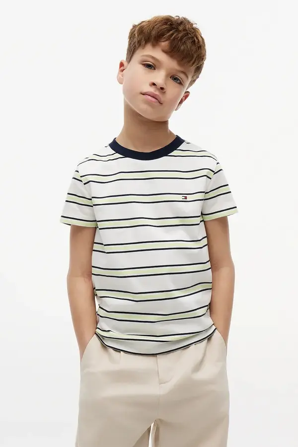 Tommy Hilfiger Tommy Hilfiger majica za djecu od pamuka