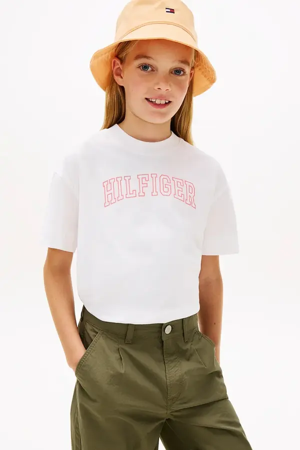 Tommy Hilfiger Tommy Hilfiger majica za djecu od pamuka