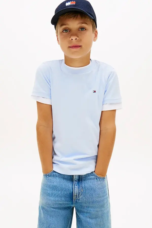Tommy Hilfiger Tommy Hilfiger majica za djecu od pamuka