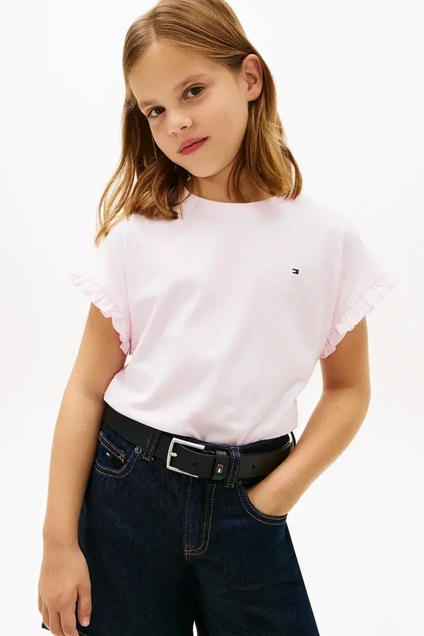 Tommy Hilfiger Tommy Hilfiger majica za djecu s pamukom
