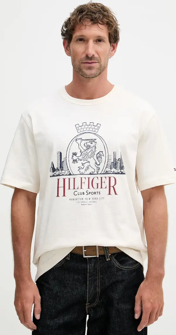 Tommy Hilfiger Tommy Hilfiger majica za muškarce od pamuka