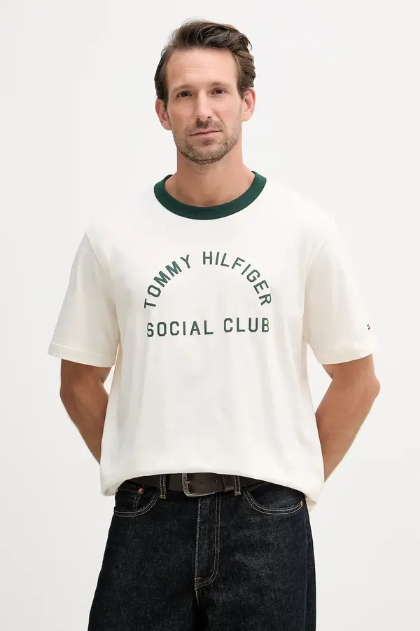 Tommy Hilfiger Tommy Hilfiger majica za muškarce od pamuka
