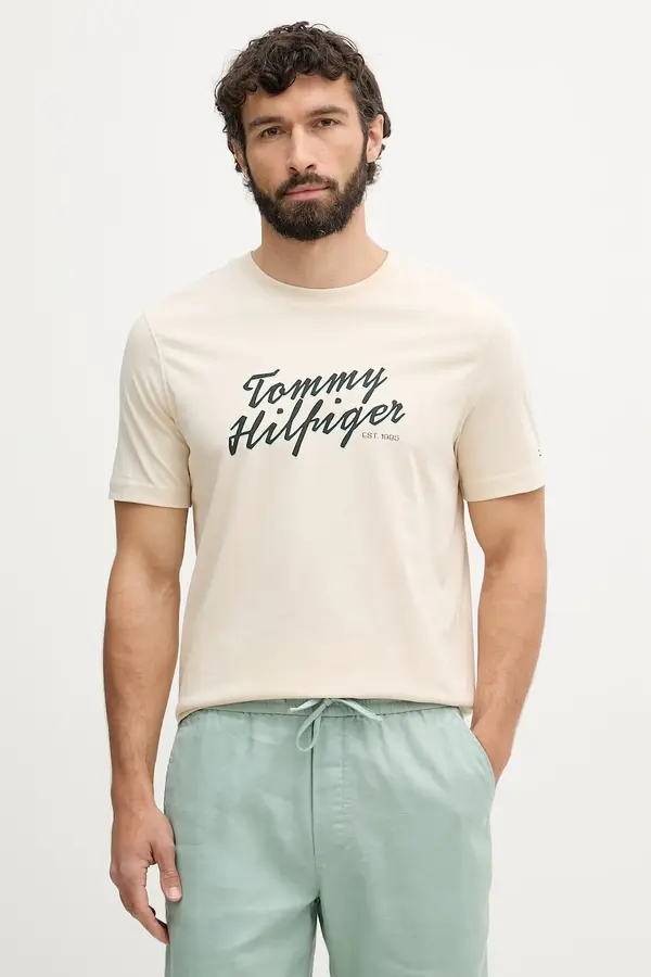 Tommy Hilfiger Tommy Hilfiger majica za muškarce od pamuka
