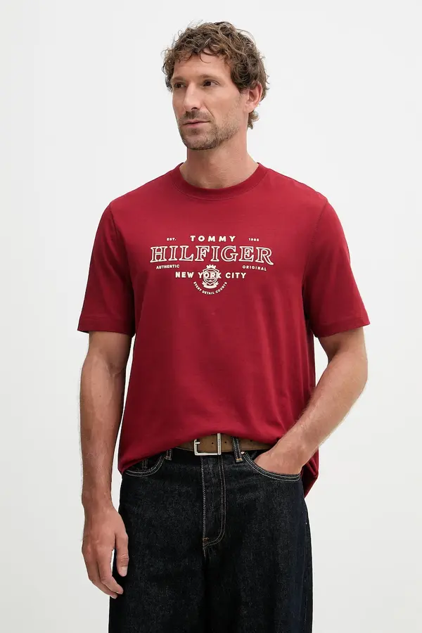 Tommy Hilfiger Tommy Hilfiger majica za muškarce od pamuka