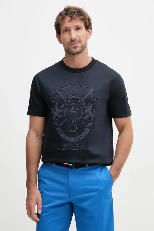 Tommy Hilfiger Tommy Hilfiger majica za muškarce s pamukom