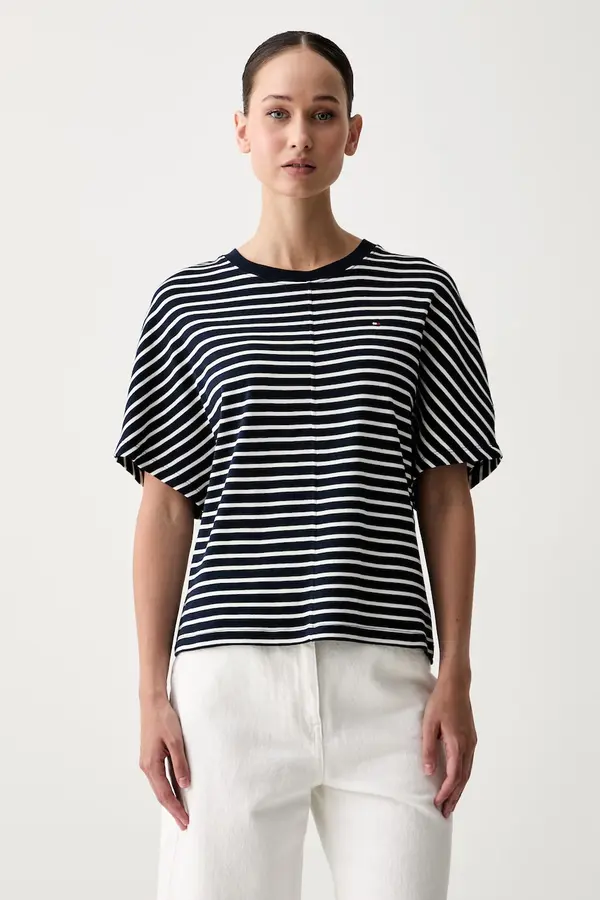 Tommy Hilfiger Tommy Hilfiger majica za žene od pamuka