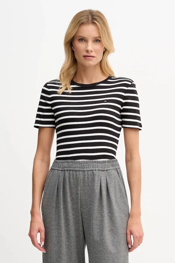 Tommy Hilfiger Tommy Hilfiger majica za žene od pamuka