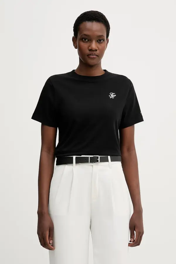 Tommy Hilfiger Tommy Hilfiger majica za žene s pamukom