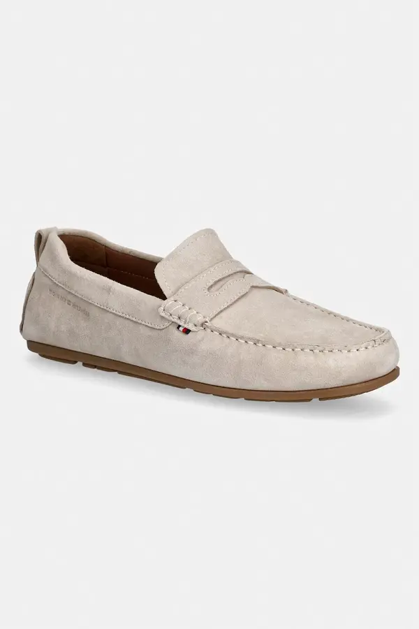 Tommy Hilfiger Tommy Hilfiger mokasinke za muškarce od brušene kože CORE HILFIEGR SUEDE DRIVER