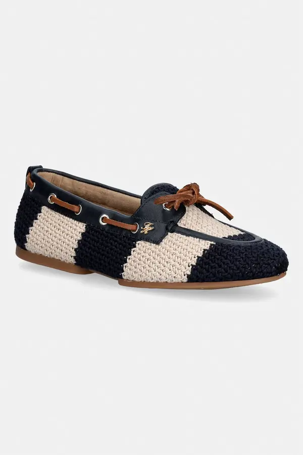 Tommy Hilfiger Tommy Hilfiger mokasinke za žene TH FLEX BOAT SHOE CROCHET