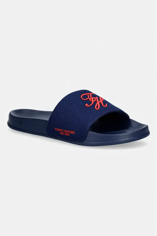 Tommy Hilfiger Tommy Hilfiger natikače za muškarce TH EMBROIDERY POOL SLIDE