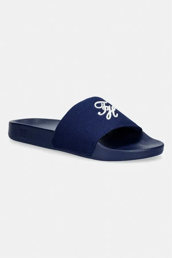 Tommy Hilfiger Tommy Hilfiger natikače ženske TH SCRIPT POOL SLIDE