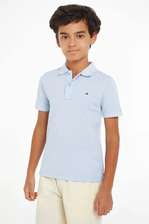 Tommy Hilfiger Tommy Hilfiger Pamučna polo majica Tommy Hilfiger