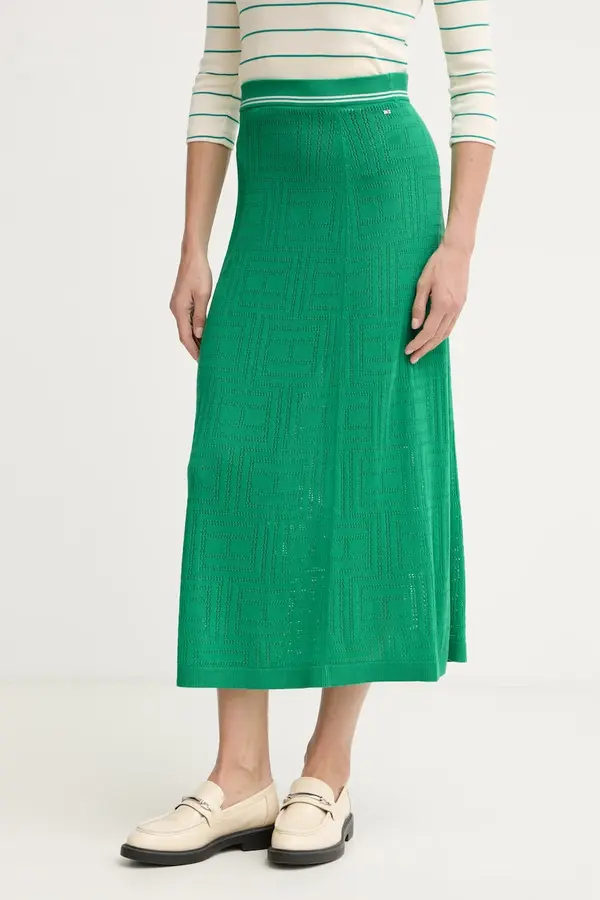 Tommy Hilfiger Tommy Hilfiger pletena suknja s lyocellom SUMMER