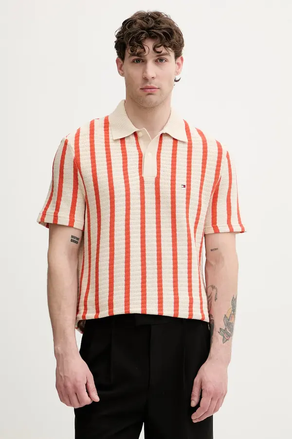 Tommy Hilfiger Tommy Hilfiger polo za muškarce od pamuka