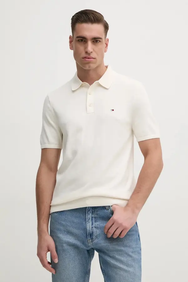 Tommy Hilfiger Tommy Hilfiger polo za muškarce od pamuka