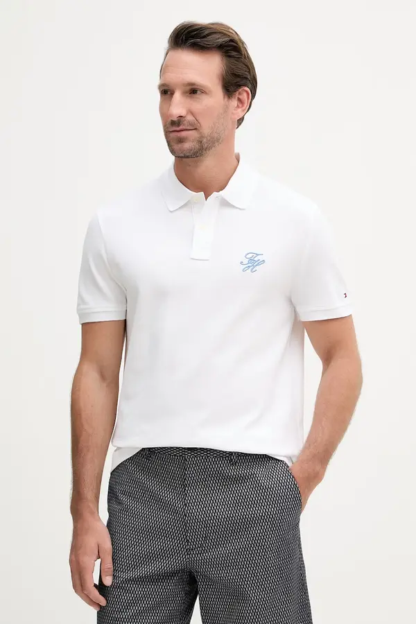 Tommy Hilfiger Tommy Hilfiger polo za muškarce od pamuka SUMMER